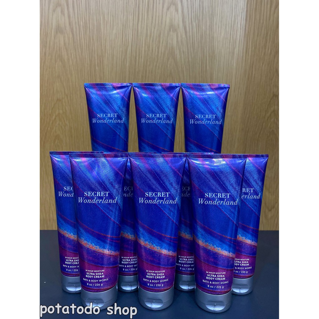 Dưỡng Thể Body Cream Bath & Body Works Aromatherapy EUCALYPTUS SPEARMINT,SECRET WONDERLAND Ultra Shea