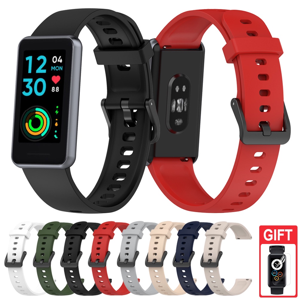 Dây Đeo Silicone Cho Đồng Hồ Thông Minh Realme Band 2