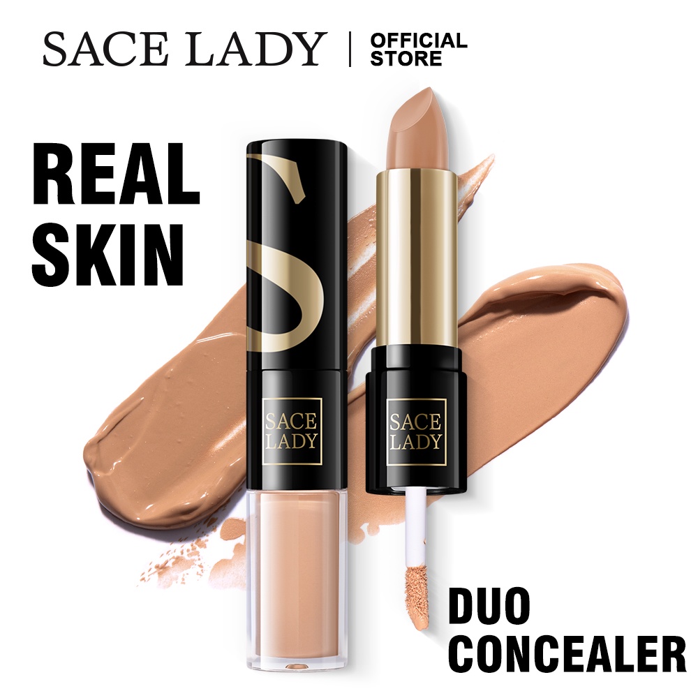Kem che khuyết điểm dạng lỏng SACE LADY 2 trong 1 trang điểm quầng thâm vùng mắt tự nhiên và hoàn mỹ lâu trôi 8.2g | BigBuy360 - bigbuy360.vn
