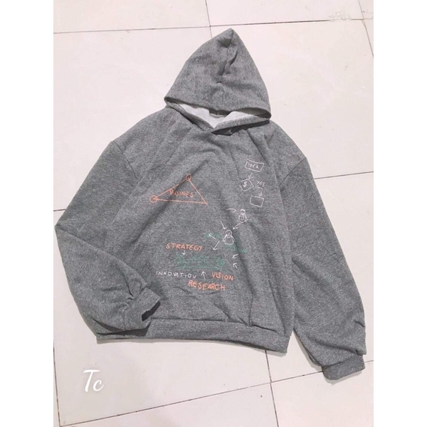 Áo nỉ mũ tam giác TC6