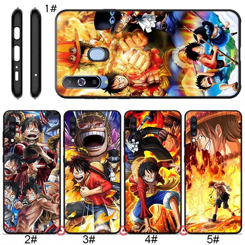 Ốp Điện Thoại Silicon Dẻo Họa Tiết Hoạt Hình One Piece Luffy Cho Samsung Galaxy S10e S10 S9 S8 Plus Lite S7 Edge FN77