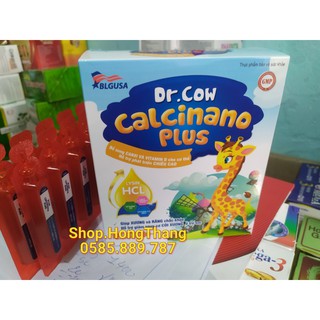 Dr.cow Calcinano plus bổ sung canxi. Giúp xương chắc khỏe ngăn ngừa thoái hóa chống còi xương suy dinh dưỡng