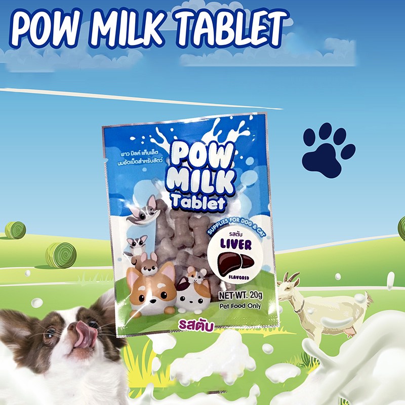 Xương sữa dê gói 20gr Thái Lan cho chó mèo
