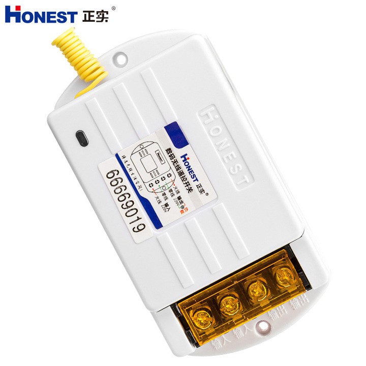 Công tắc điều khiển từ xa 1000m công suất lớn Honest HT-6220KGD và HT-6220ZR