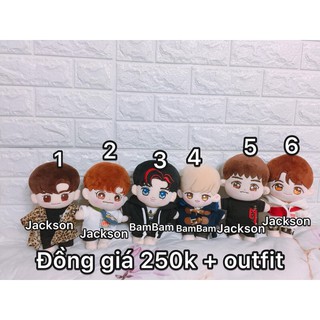 Doll 20cm fansite GOT7Jackson và BAMBAM