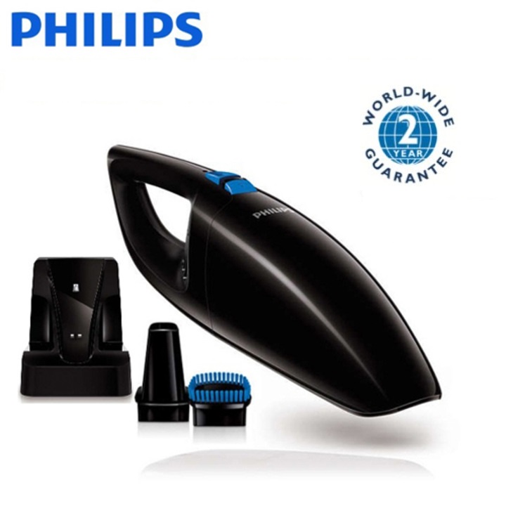 Máy Hút Bụi Không Dây Trong Gia Đình và Trên Ô Tô, Philips FC6152, công suất 15W - Bảo hành: 1 NĂM Chính Hãng