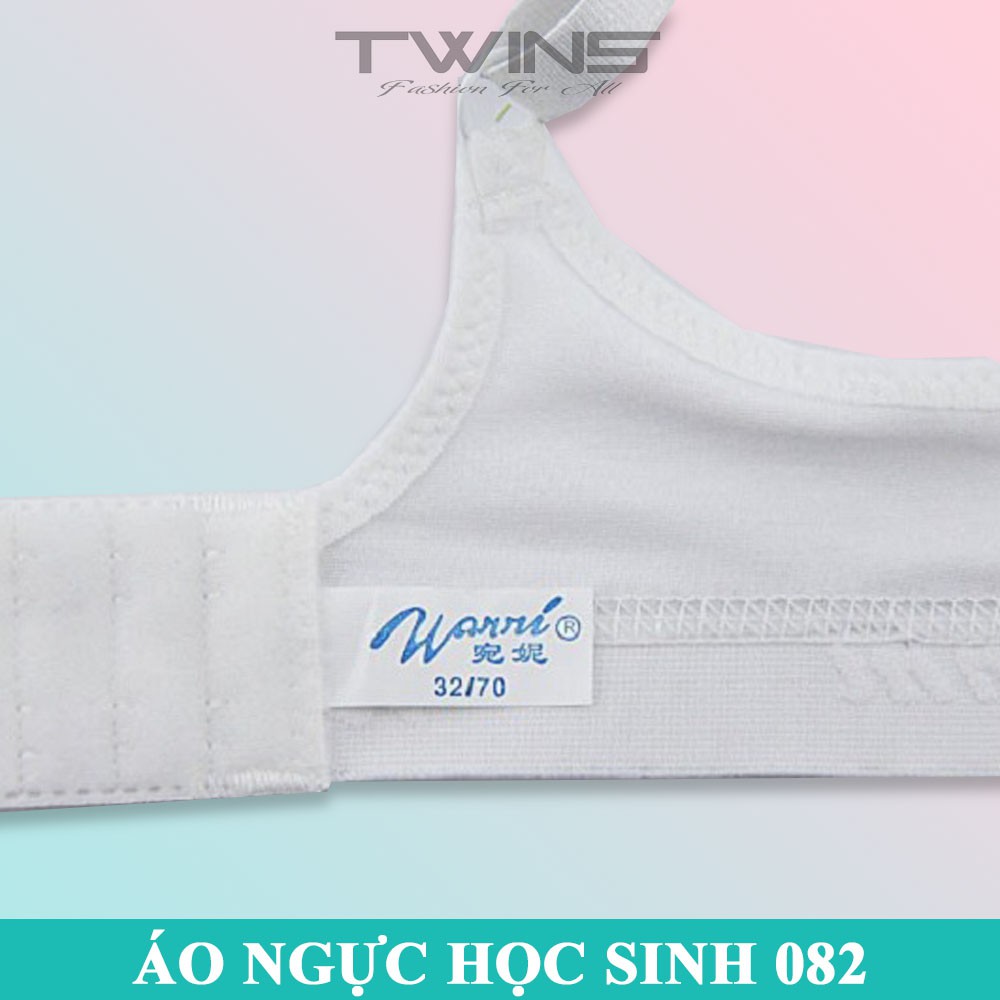 Áo ngực không gọng nữ SD082 chất cotton mút mỏng thấm hút mồ hôi cho học sinh cấp 2, cấp 3 size 32-34-36-38