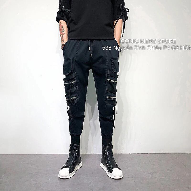 Quần jogger kaki phong cách hiphop 1720