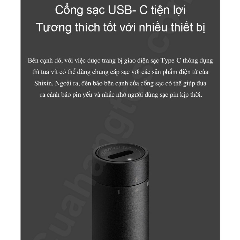 Tua vít điện điện đa năng MJDDLSD003QW -máy vặn vít 2 chế độ