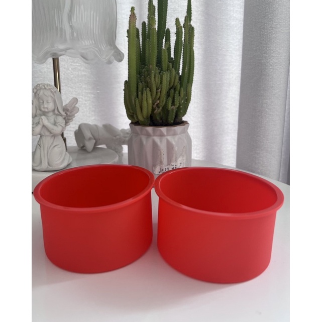 Khuôn silicon tròn 10cm làm đế bánh kem nến, làm bánh