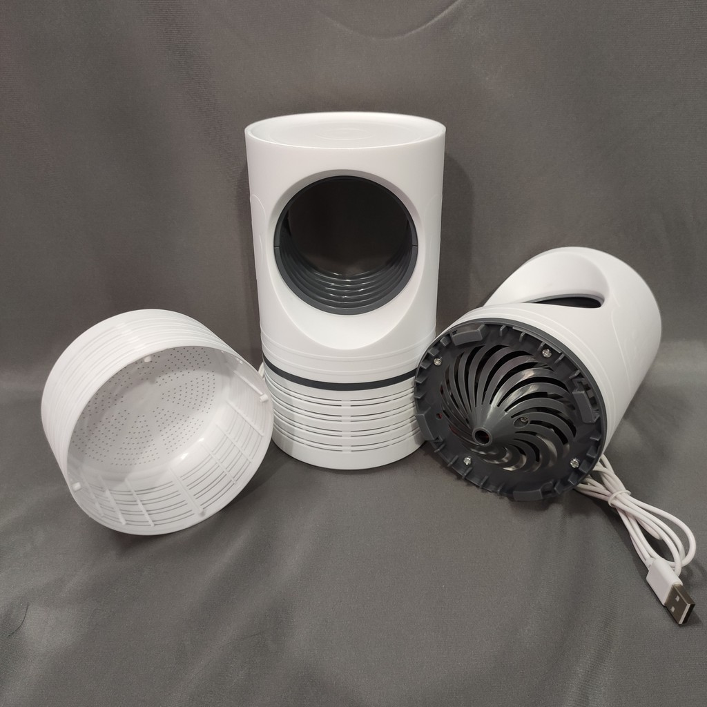 Đèn bắt muỗi siêu tốc LED 5W, có quạt hút, nguồn 12V an toàn trẻ nhỏ, Model 2020