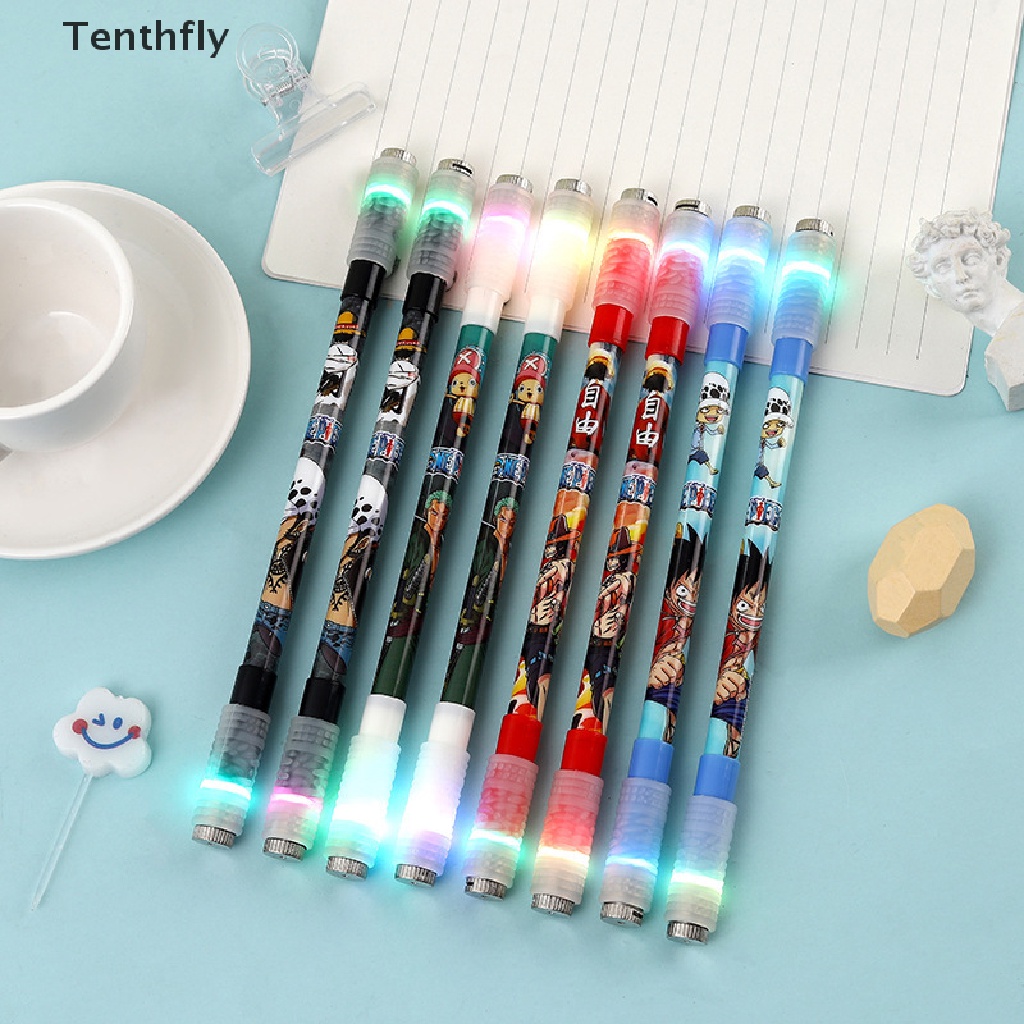 1 Bút Xoay Có Đèn LED Phát Sáng Mới
