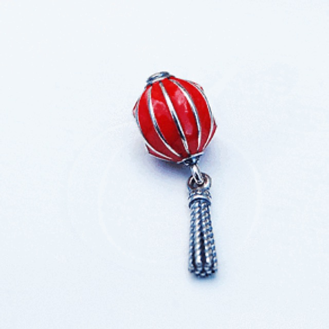 Charm đèn lồng đỏ - Bạc Thái s925 chuẩn