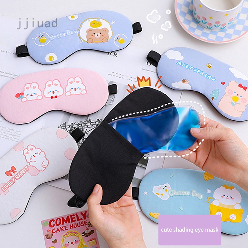 Mặt Nạ Gel Bảo Vệ Mắt Chống Nắng Chống Ánh Sáng Họa Tiết Hoạt Hình Dễ Thương