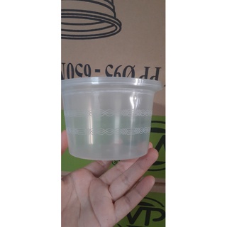 [ Sỉ Giá Tốt ] Thố nhựa đựng phở 500ml (1 lốc 50 cái kèm nắp)