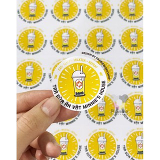 Tem nhãn decal in theo yêu cầu