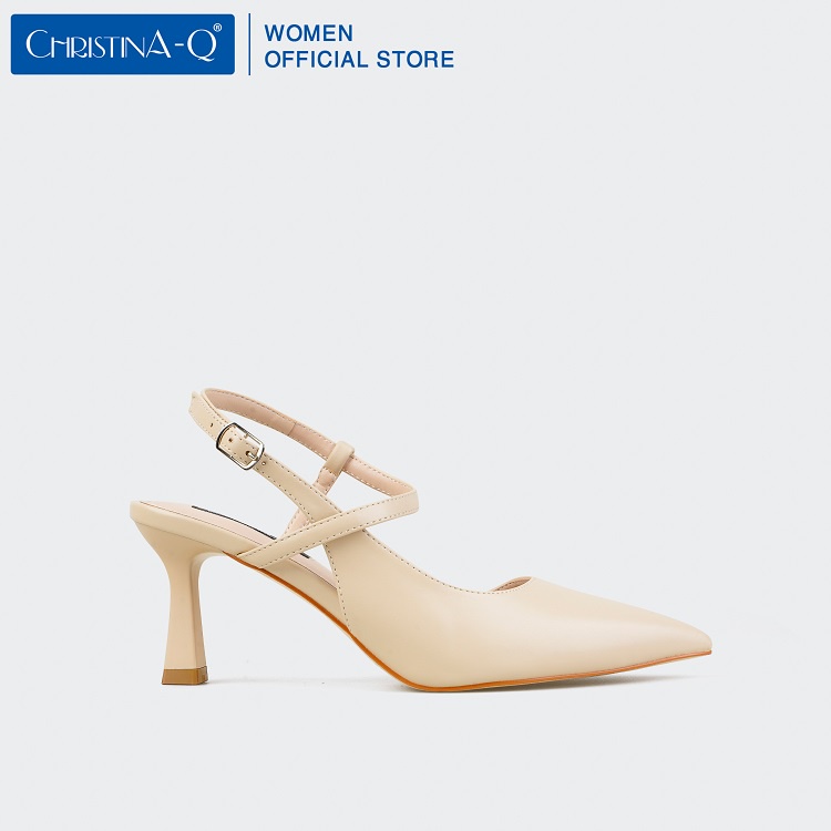 Giày Cao Gót Bít Mũi Nhọn ChristinA-Q GBN303