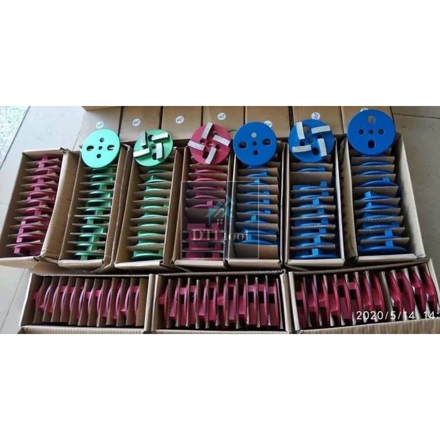 Đĩa mài bê tông #30 SF - Loại hít nam châm. Đá mài phá mặt sàn bê tông mài thô. Lắp máy mài sàn công nghiệp