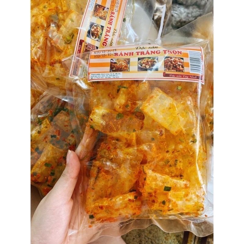 Sỉ 1gói bánh tráng trộn tôm hành Tây Ninh 70gam