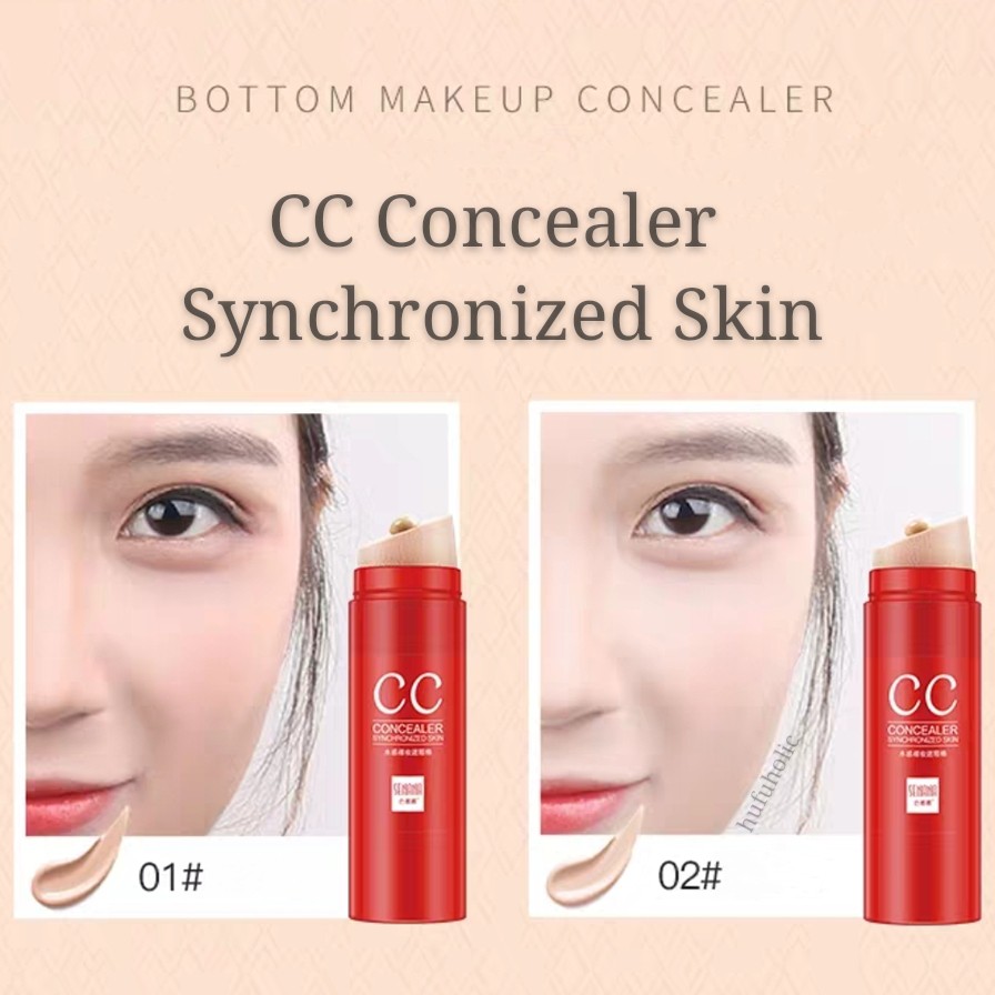 Kem nền che khuyết điểm đỏ CC Concealer Synchronized Skin | BigBuy360 - bigbuy360.vn
