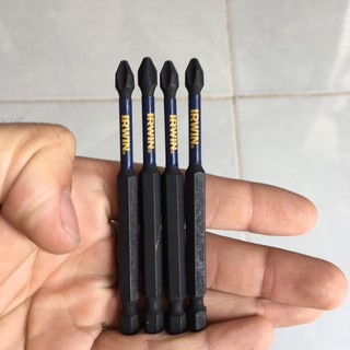 Mũi vít bake irwin ph2 dài 90mm tem xanh