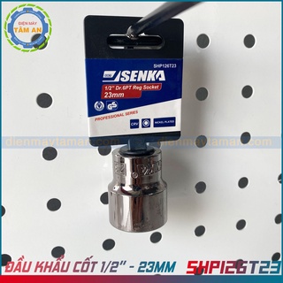 Đầu tuýp lục giác 1/2 inch 23mm senka shp126t23