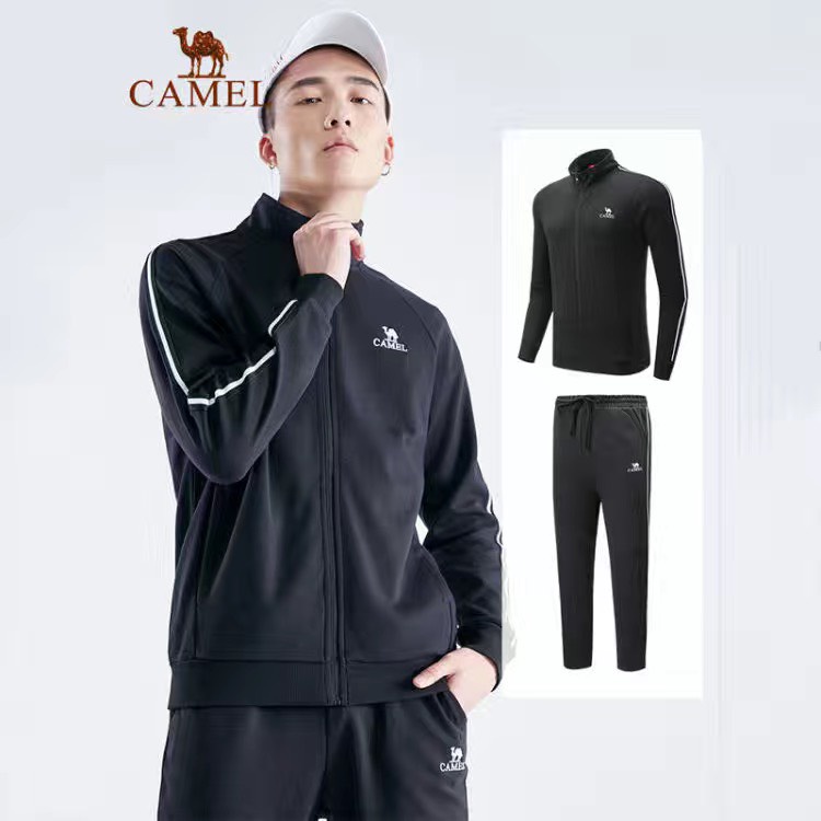 Bộ nỉ hãng camel đen