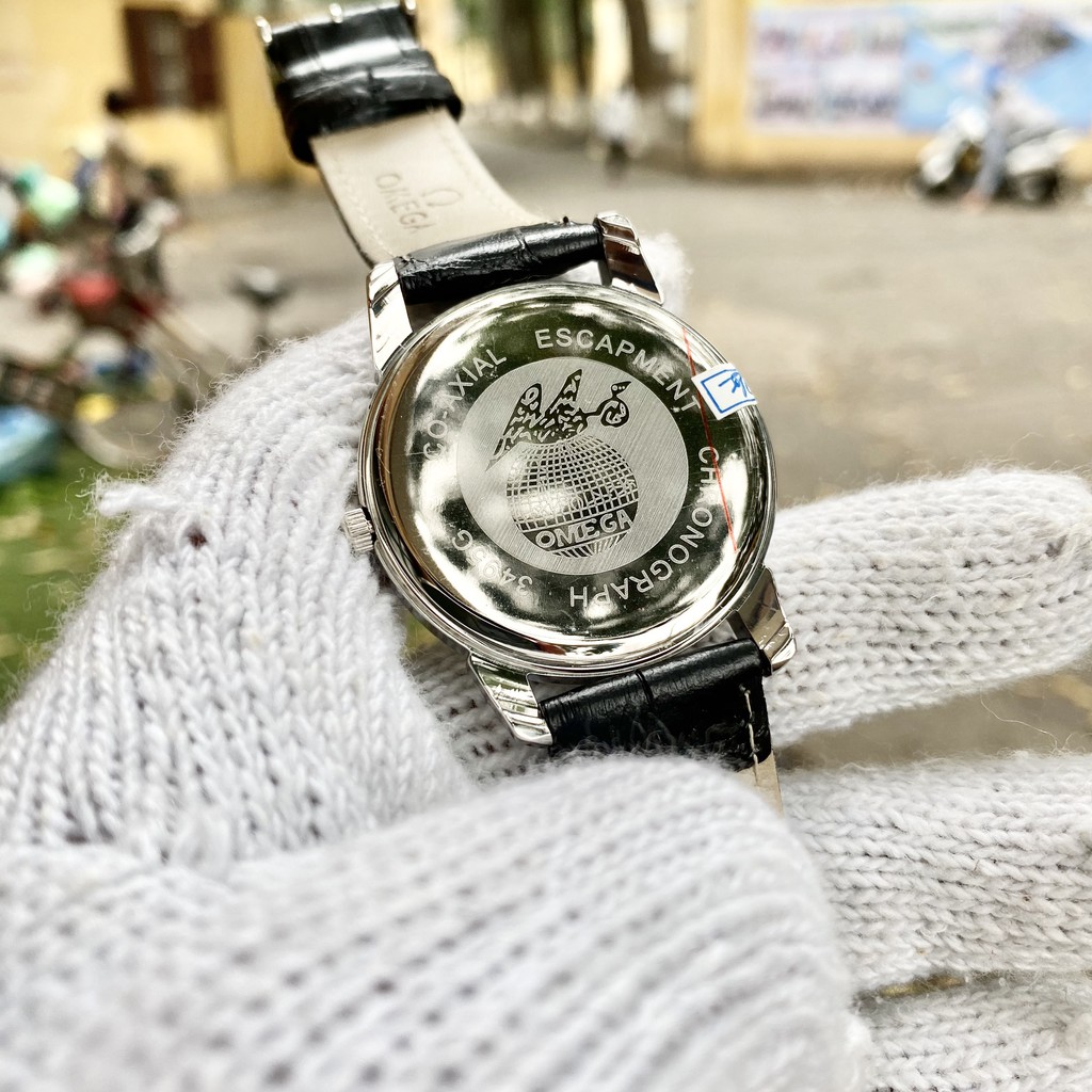 Đồng Hồ NAM OM031 DÂY DA Mặt TRẮNG Chống Xước, Chống Nước TUYỆT ĐỐI  - TẶNG Ví Da, 1 Vòng Đá tỳ Hưu + 2 pin AG4 | BigBuy360 - bigbuy360.vn