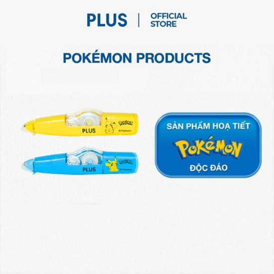 Băng Xóa Dạng Bút Mr - Phiên Bản Pokemon 5mm x 6m PLUS