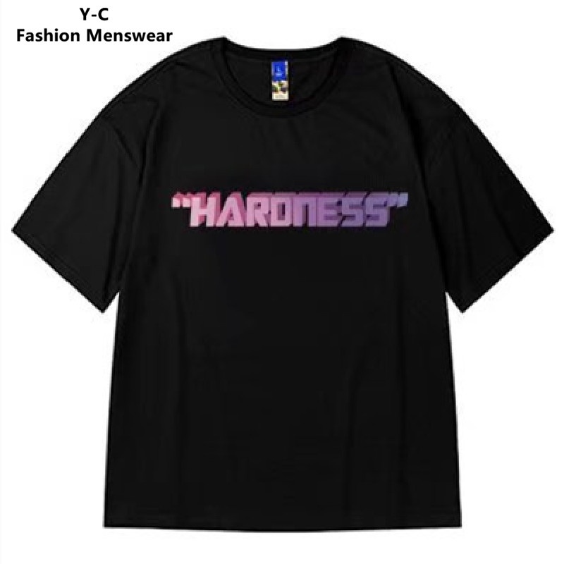 Áo Thun Tay Ngắn Cổ Tròn In Họa Tiết Hoạt Hình Thời Trang Mùa Hè Phong Cách Hàn Quốc Cho Nam Size M-8XL