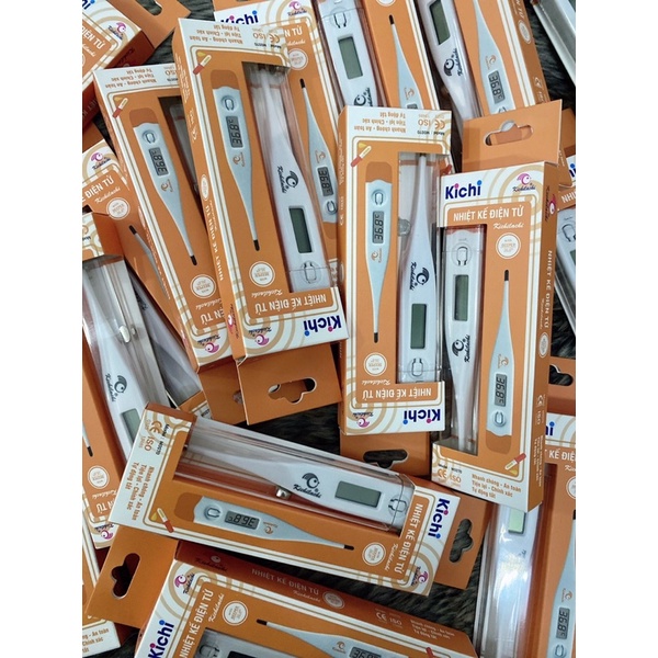Nhiệt kế điện tử Kichi tiện lợi an toàn cho bé