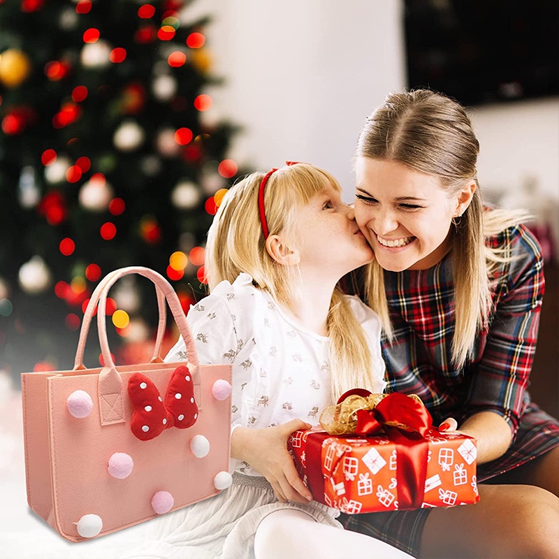 Evertoner Túi Nỉ Đựng Quà Sinh Nhật Họa Tiết Hoạt Hình Cho Bé