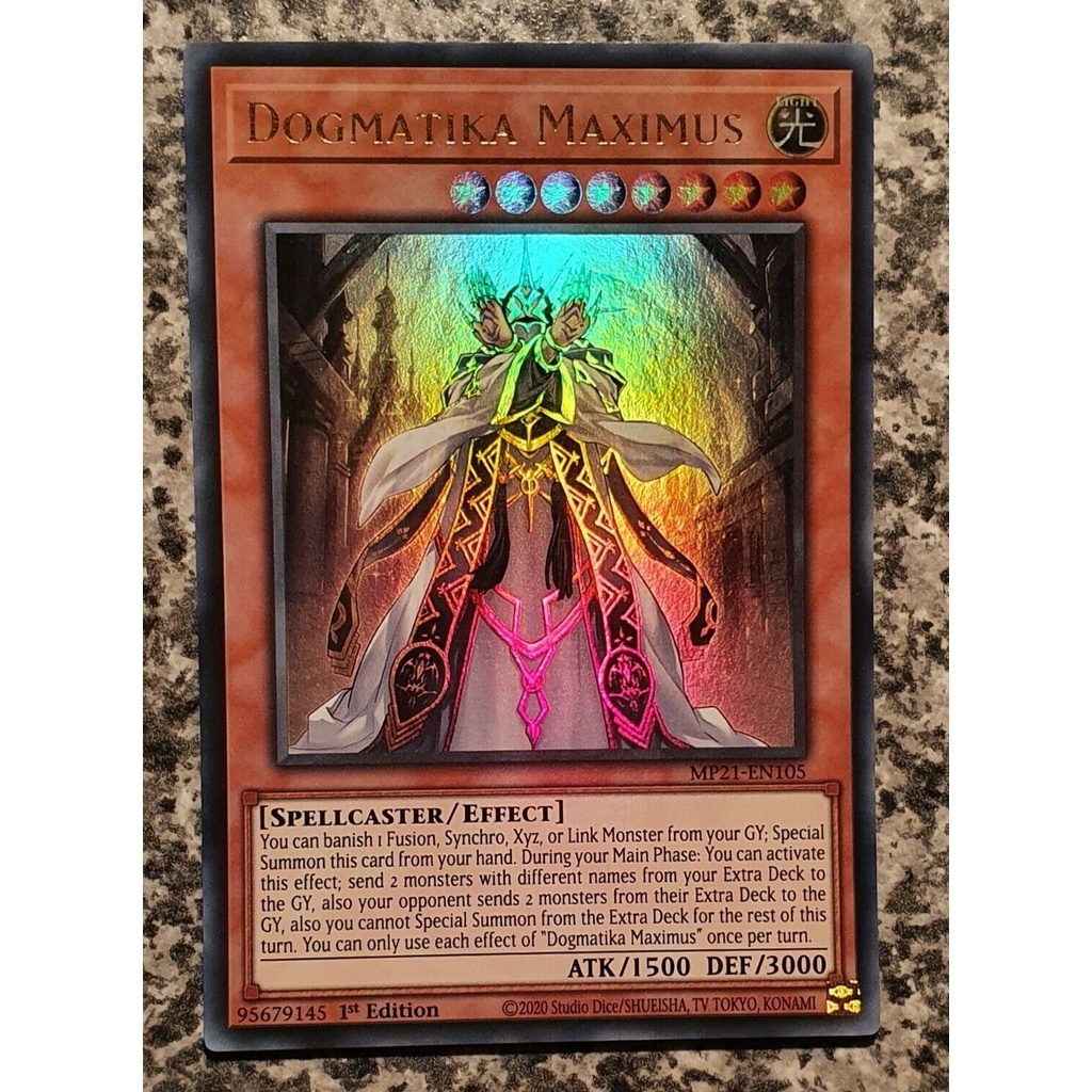Bài Yugioh - Dogmatika Maximus