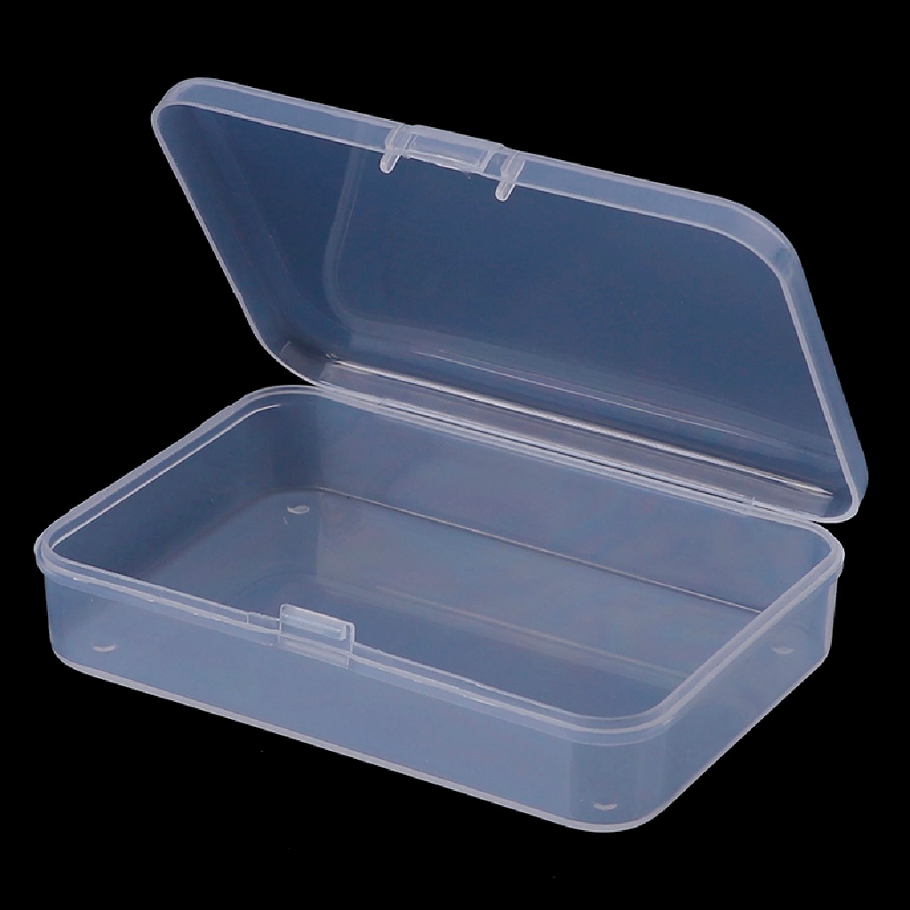 Hộp Nhựa Vuông Trong Suốt Đựng Đồ Đa Năng 9.3 * 6.3 * 2.2cm