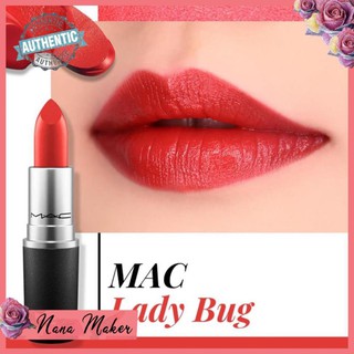 Son mac lady bug 510 màu đỏ hồng – lustre