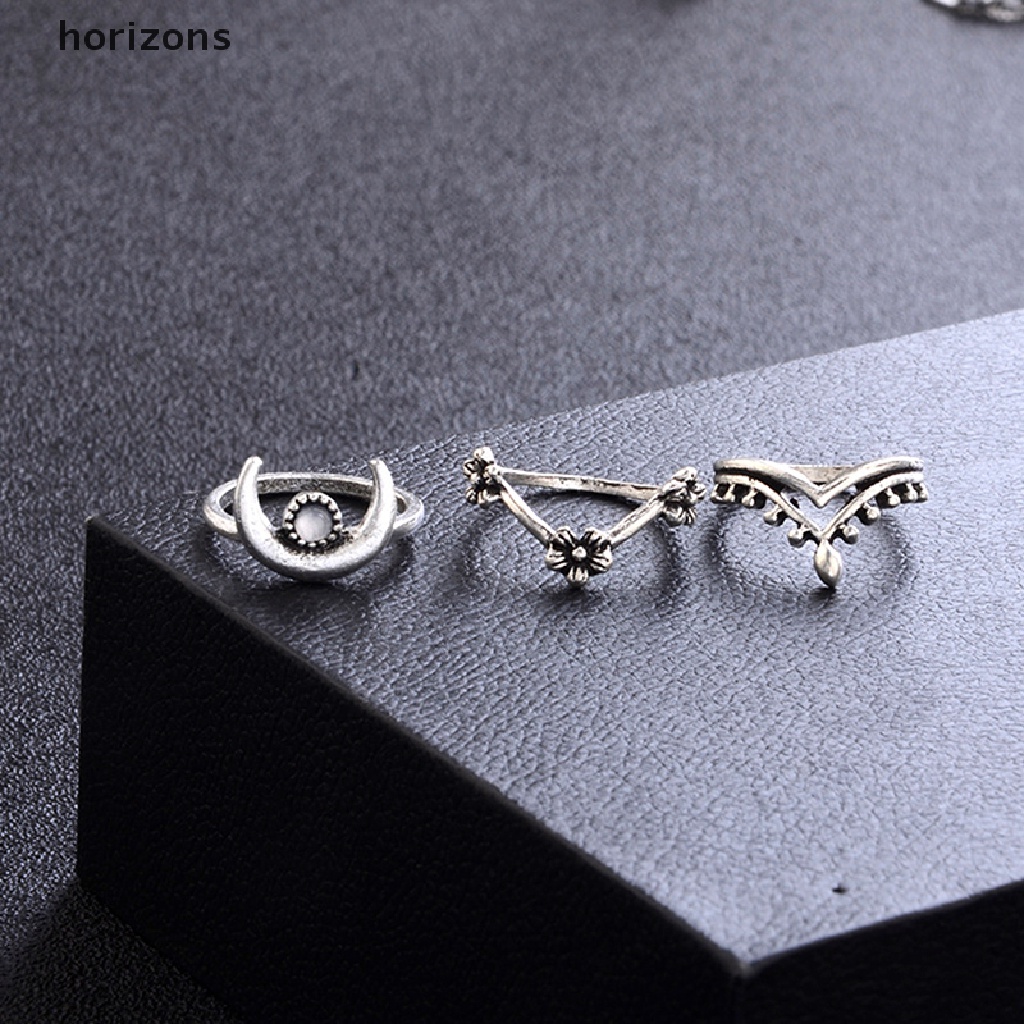 Set 14 Nhẫn Đeo Đốt Ngón Tay Nhiều Kiểu Phong Cách Boho