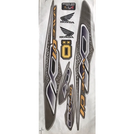 Tem rời Wave Alpha - XÁM (50cc,100cc)