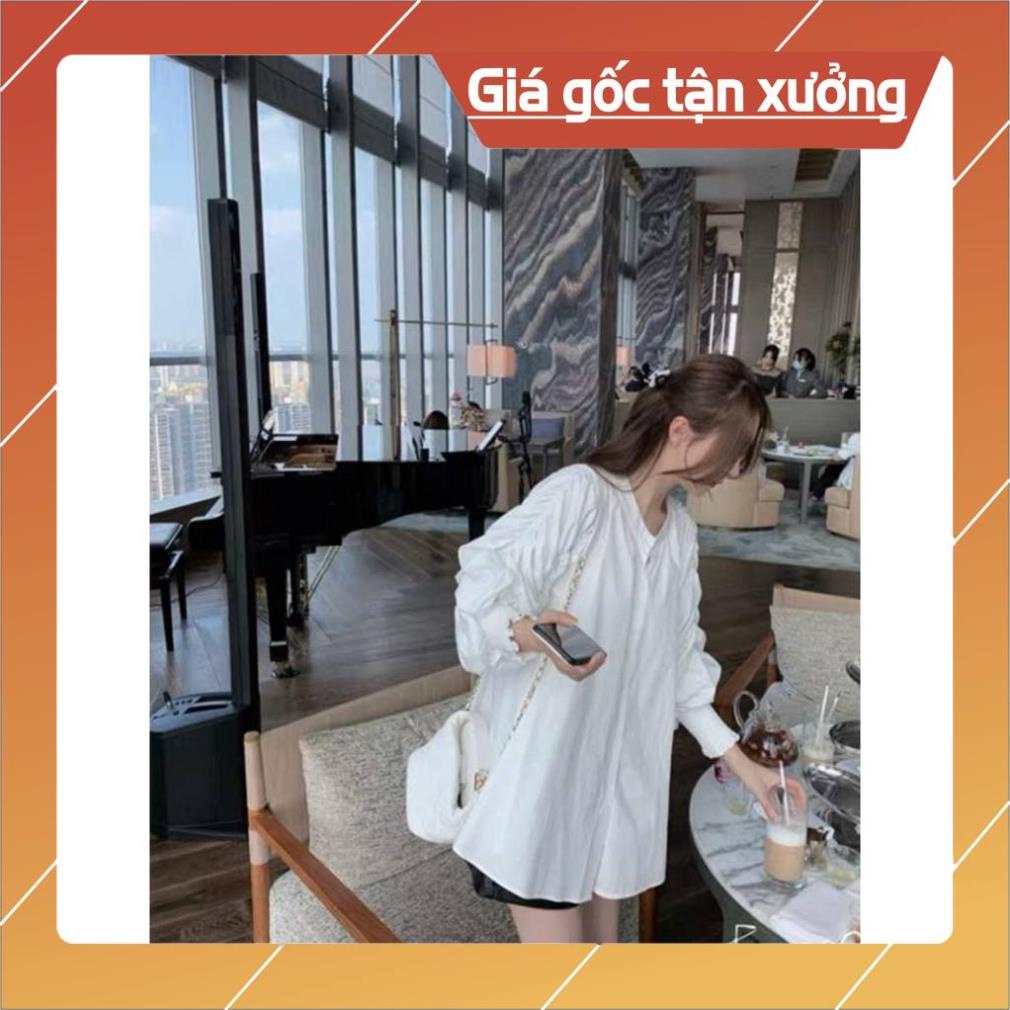 [Chất lượng số 1] [Hàng Chất Lượng] Áo Phom Rộng Dấu Quần Chun Nhún Bo Tay HEGEN (TRẮNG) | BigBuy360 - bigbuy360.vn