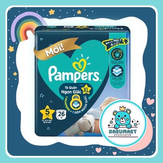 Tã quần ngon giấc PAMPERS L30/XL26/XXL22 phiên bản mới ngủ ngon cả đêm