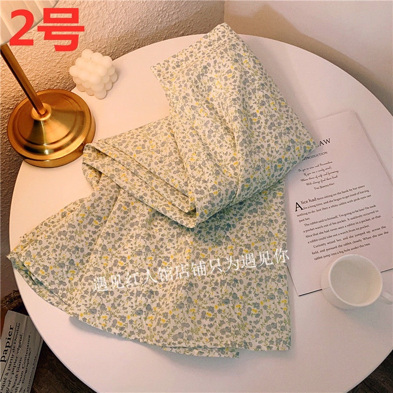 CHÂN VÁY MIDI HOA NHÍ CHIFFRON