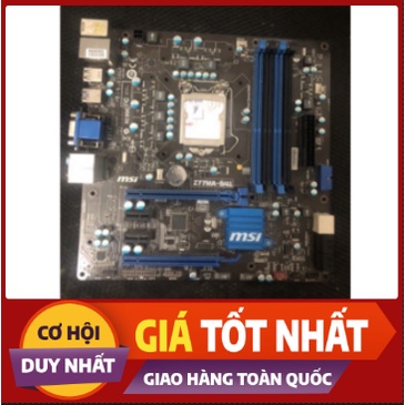 Main nguyên bản Z77 đủ fe, 4 khe ram ddr3, full cổng