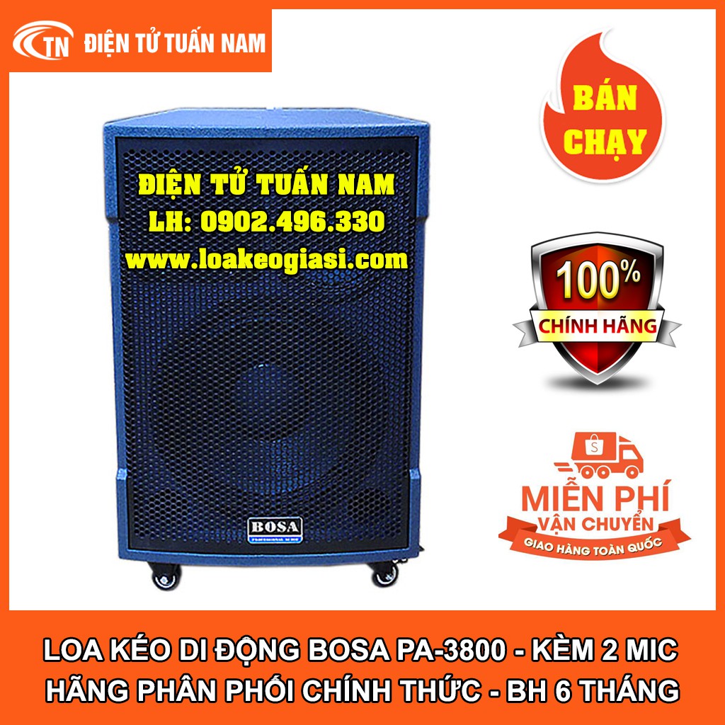 Loa kéo di động Bosa PA-3800