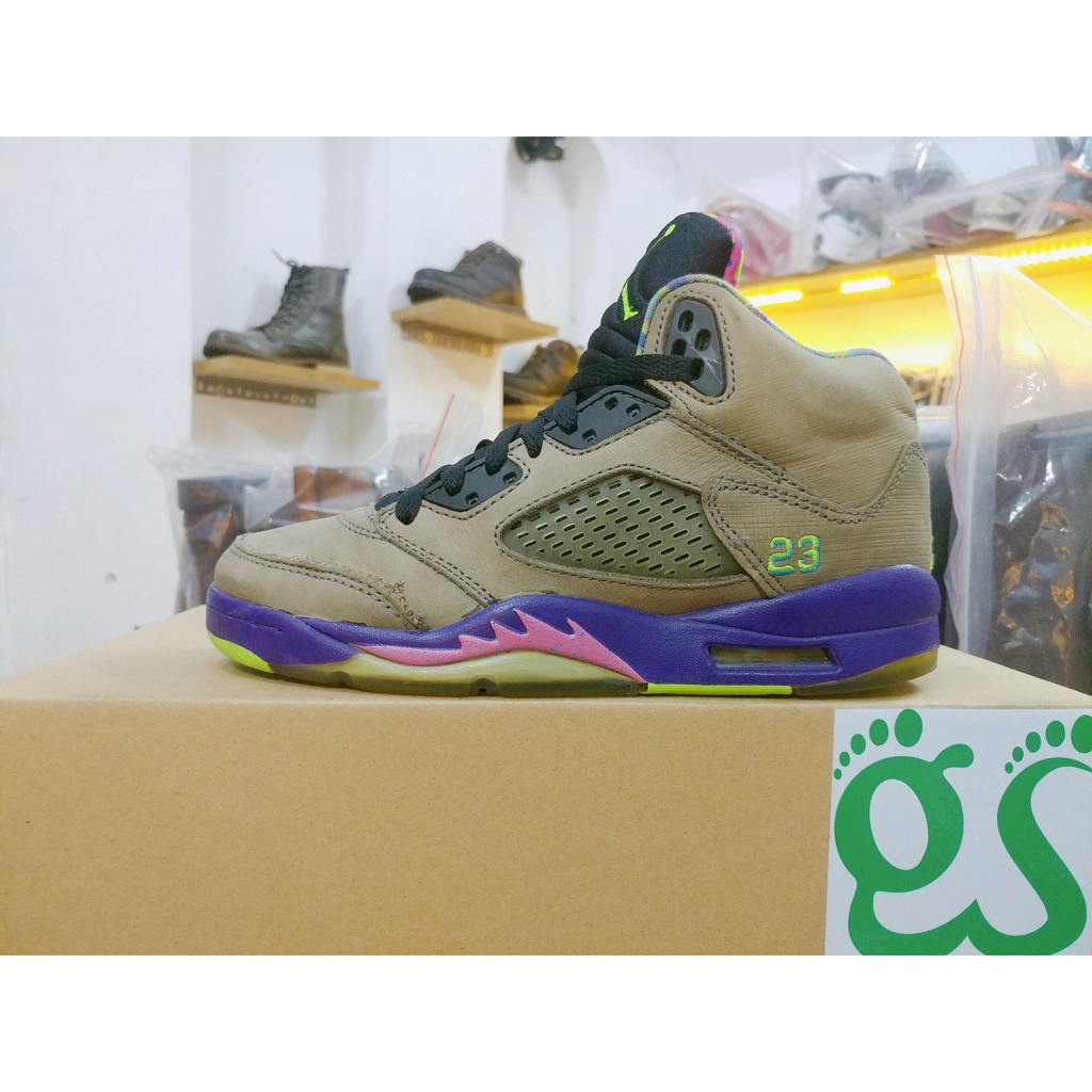 🕡 (SIZE 36) Giày thể thao chính hãng 2hand NIKE AIR JORDAN RETRO BEL-AIR
