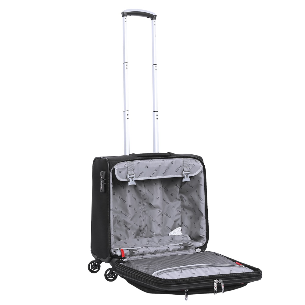 Vali Kéo Vải Doanh Nhân SAKOS NEO ENVY FG - Size 18inch/ Xách Tay (Cabin) - Khóa TSA - Chống Thấm, Trượt Nước