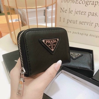 ví cầm tay mini prada fullbox +ảnh thật