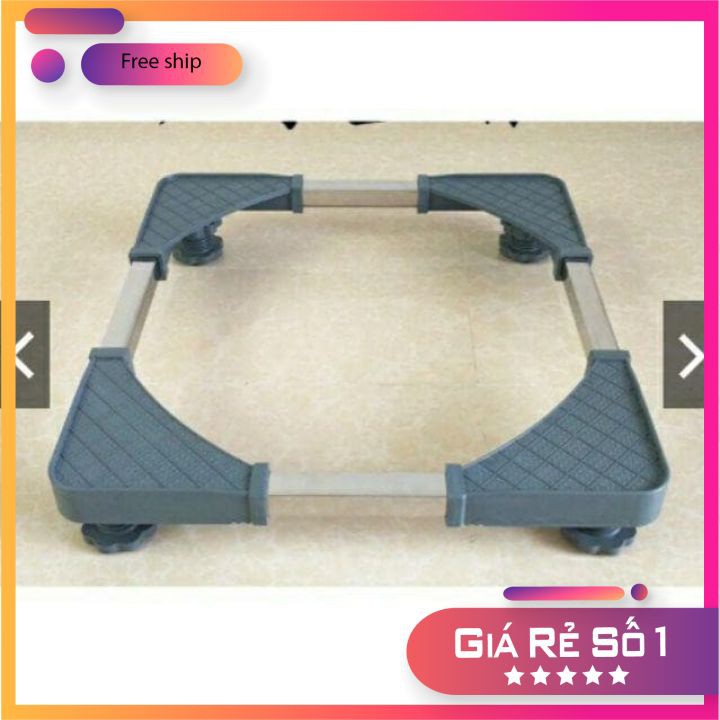 [HÀNG LOẠI 1]Chân Kê Máy Giặt Tủ Lạnh Đế Kê Chân Tủ Lạnh Máy Giặt Bằng Inox Đa Năng | BigBuy360 - bigbuy360.vn