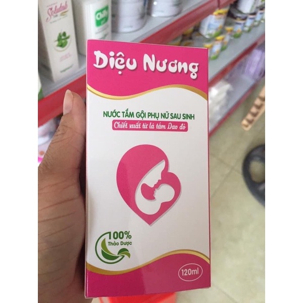 [Chính Hãng] Nước Tắm Cho Phụ Nữ Sau Sinh Diệu Nương 120ml