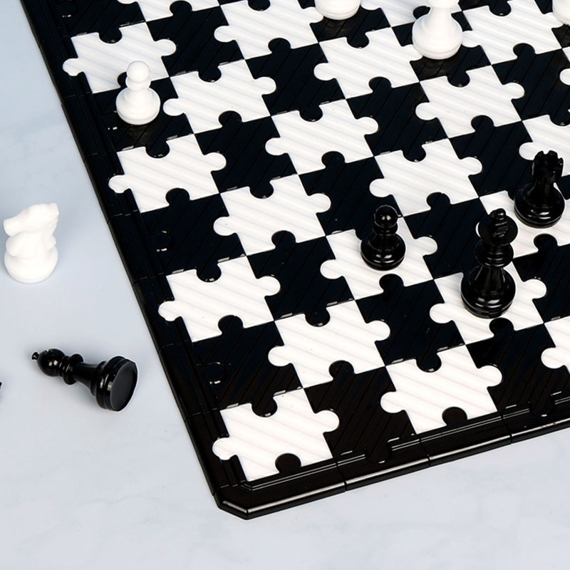 Bộ Khuôn Silicone Làm Bàn Cờ Vua Cho Gia Đình DIY