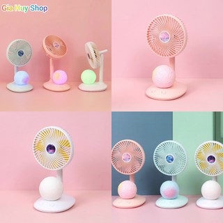 Quạt Tích Điện Để Bàn ( Loại Quả Cầu Ngủ Sắc- Modell : LD720 )-GiaHuyShop