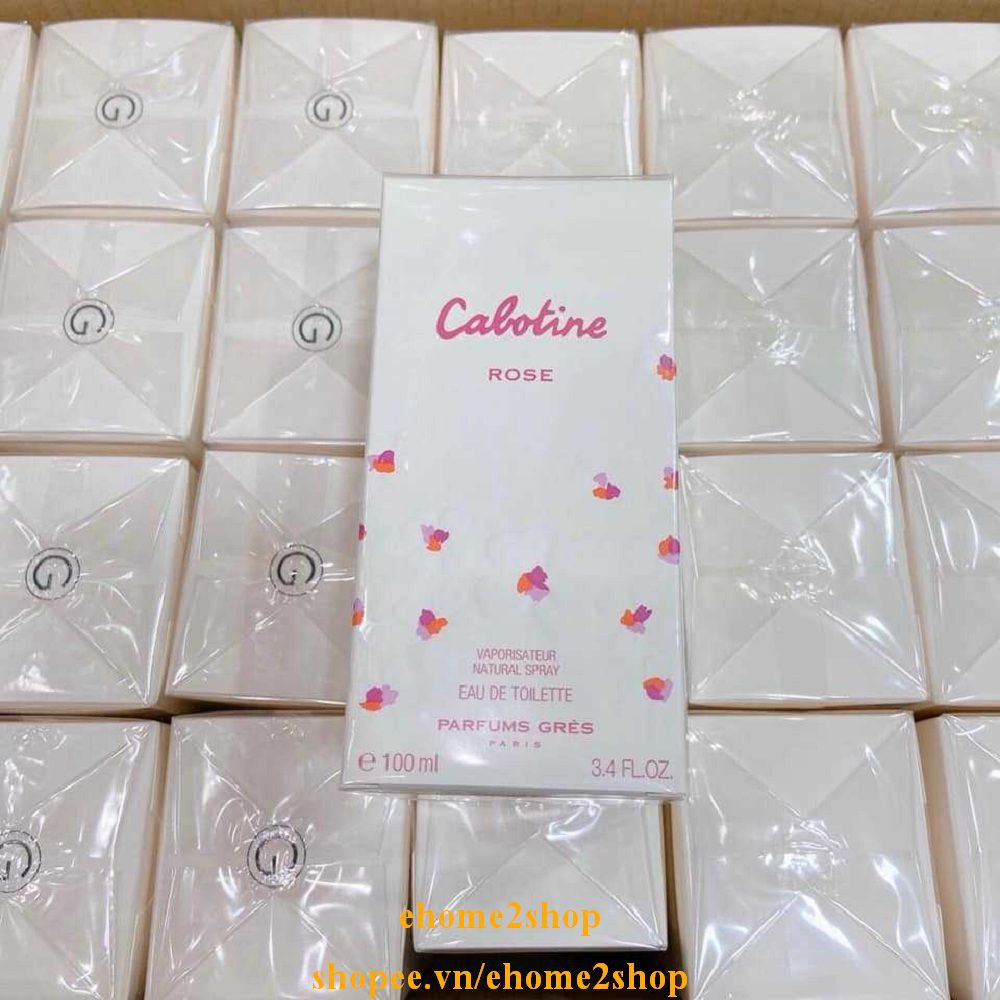 Nước Hoa Nữ 100Ml Gres Cabotine Rose, shopee.vn/ehome2shop.